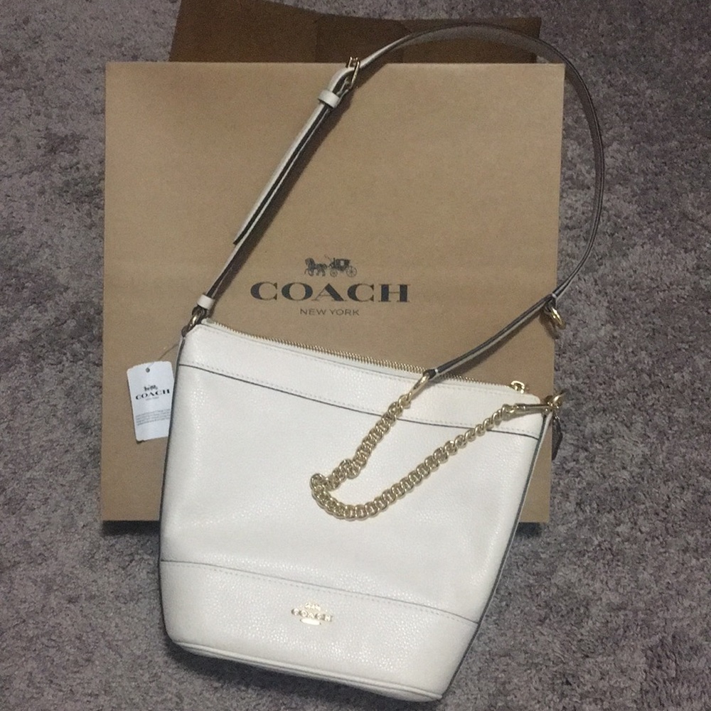 Coach Chalk White Crossbody bag